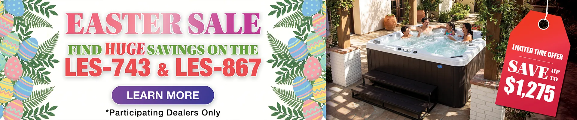 Calspas hot tub being used in a family setting - Coraville