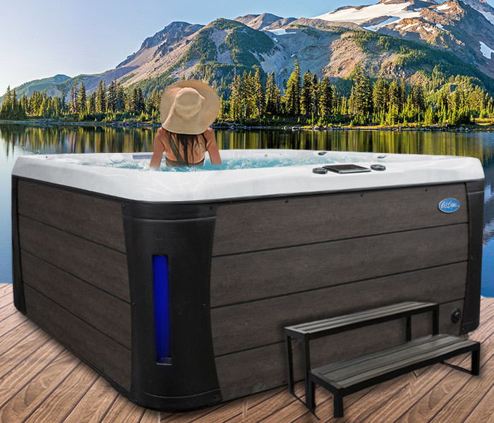 Calspas hot tub being used in a family setting - hot tubs spas for sale Coraville